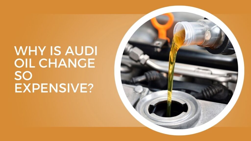 Why Is Audi Oil Change So Expensive